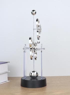 混沌摆永动机不停无限循环创意工艺品小摆件网红秋千桌面家居饰品