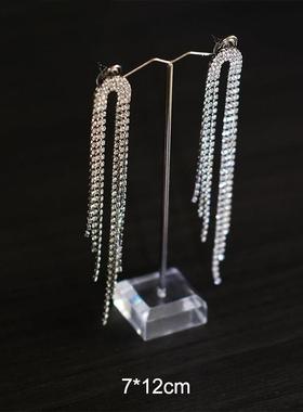 【兔毛垫梳妆台饰品】样板房衣帽间轻奢银色护肤珠宝托盘组合展厅