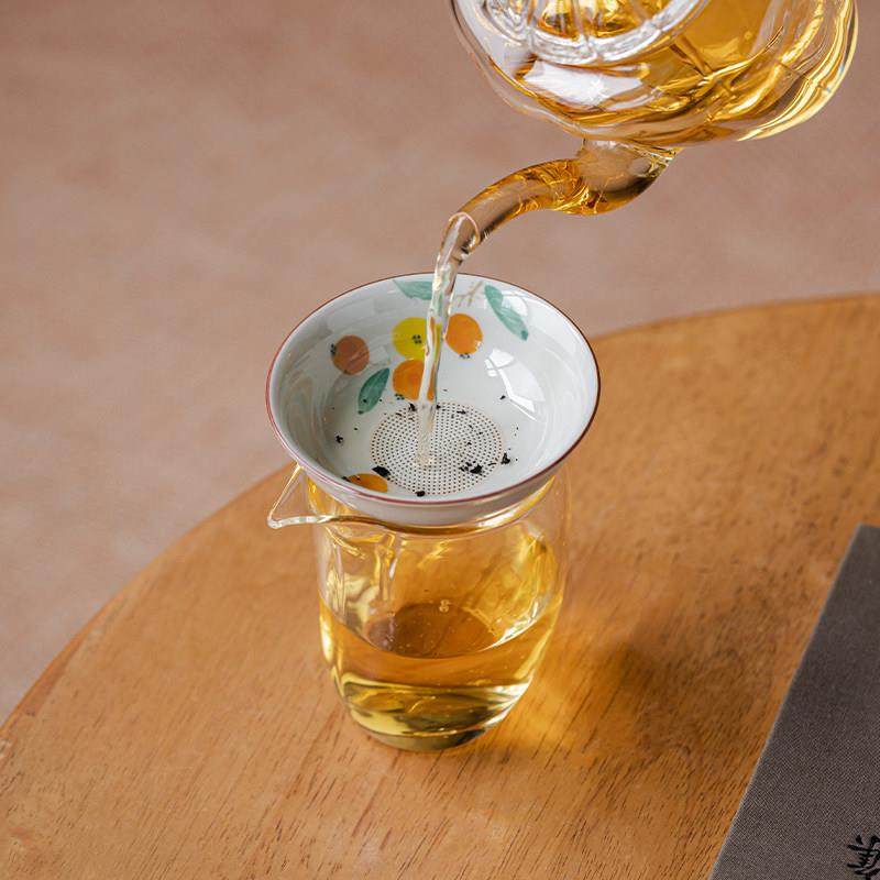 手抓加厚茶具公道杯玻璃高档功夫茶道配件耐高温分茶器茶漏一体,淘宝优惠券,粉丝福利购,淘宝优惠卷