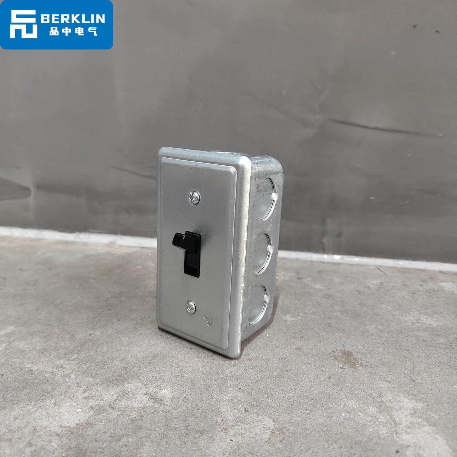 Berklin工业风美标插座开关USB明装GFCI暗装规复古UL认证美国台湾,淘宝优惠券,粉丝福利购,淘宝优惠卷