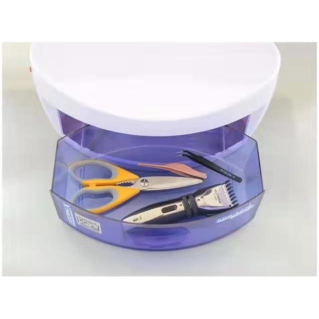 Vertical mini UV line disinfection cabinet beauty salon ozone small towel disinfection cabinet tool disinfection