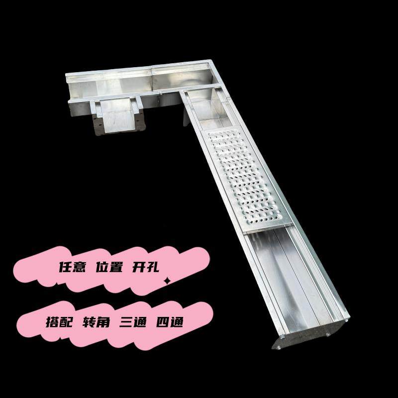 304不锈钢地沟排水沟U型槽盖板成品厨房饭店院落明沟格栅下水道,淘宝优惠券,粉丝福利购,淘宝优惠卷