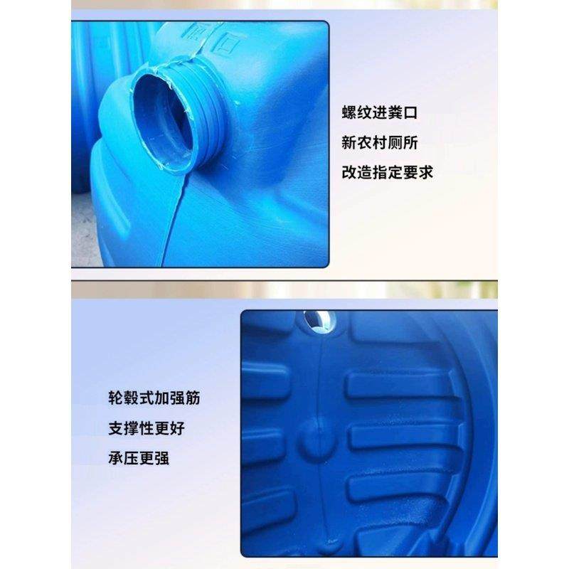 工地自建房pe小型吹塑化粪池加厚圆桶三格级发酵沼气防臭成品桶罐,淘宝优惠券,粉丝福利购,淘宝优惠卷