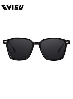 Evisu富神抗紫外线偏振太阳镜容易匹配黑色框架2098