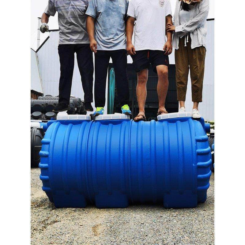 工地自建房pe小型吹塑化粪池加厚圆桶三格级发酵沼气防臭成品桶罐,淘宝优惠券,粉丝福利购,淘宝优惠卷