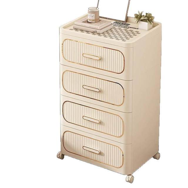 Storage cabinet storage cabinet drawer type home living room multi-layer joint bedroom bedside table simple modern storage rack