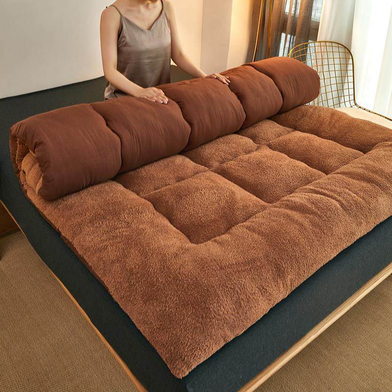 加厚羊羔绒床垫软垫家用宿舍学生冬季床褥毛毯褥子加厚牛奶珊瑚绒,淘宝优惠券,粉丝福利购,淘宝优惠卷