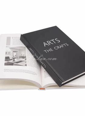 23CM黑白灰现代简约装饰书 样板房摆场道具书 可开翻页仿真书摆件