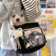 Trouble bag everyday style two-dimensional style transparent baby bag