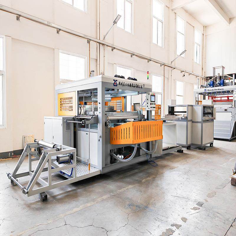 EPS地暖模块吸塑机地暖模块生产设备展仕全自动吸塑覆膜机厂 - 图1