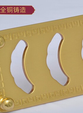 日式铜杯架摆件碗架家居客厅茶桌收纳杯子架置物架沥水架装饰品