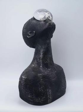 人体雕塑摆件北欧抽象艺术人物摆设样板间客厅玄关家居装饰品精致