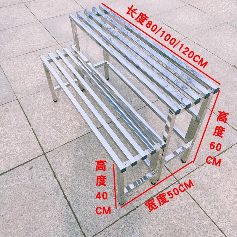 不锈钢花架单层阳台户外室外庭院客厅落地式多肉置物架盆景花盆架 - 图2