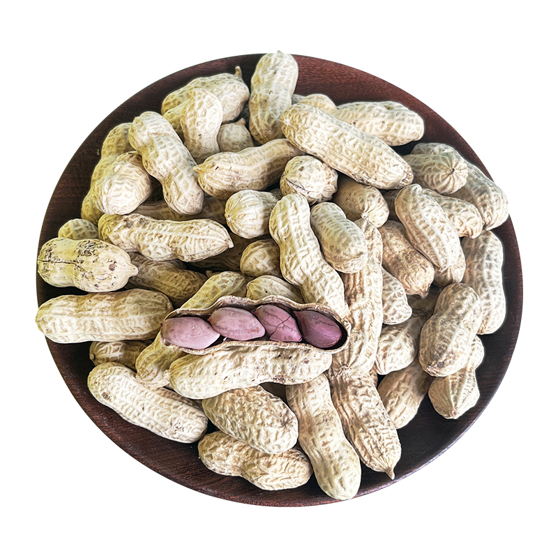 一斤装龙岩湿烤花生农家特产香仁美味咸干带壳熟营地聚会紫衣花生