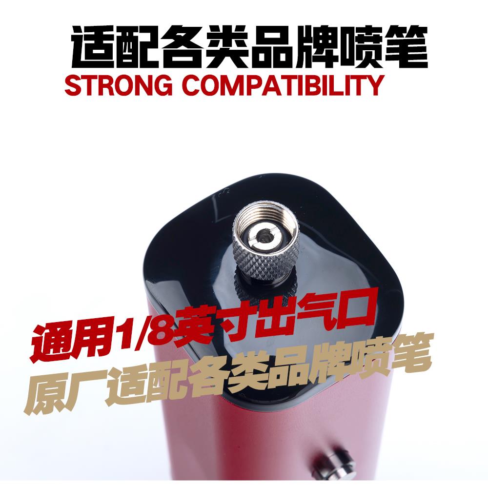 喵匠便携气泵 模型喷涂上色工具 充电喷笔气泵气压自启停HM-02PRO - 图1