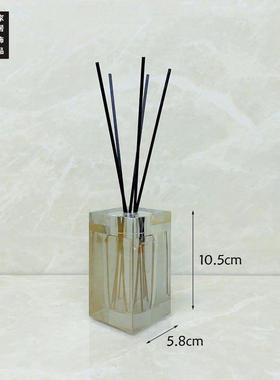 样板房软装衣帽间化妆室展厅陈列装饰品摆件蜡烛杯烛无火香薰道具