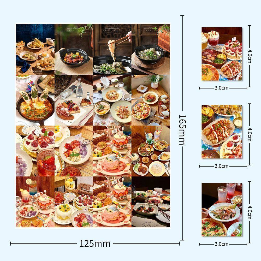 188张创意写实食物食谱贴纸美食ins装饰手机桌面diy手账防水贴画,淘宝优惠券,粉丝福利购,淘宝优惠卷