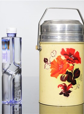 老式保温桶古董棒冰桶雪糕桶复古旧暖瓶9老旧物件装饰品道具