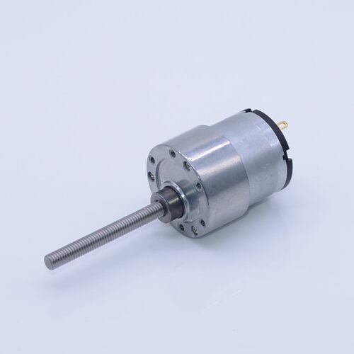 37GB520减速电机6V12V24V丝杆螺纹轴正反转大扭矩低转速金属齿轮 - 图0
