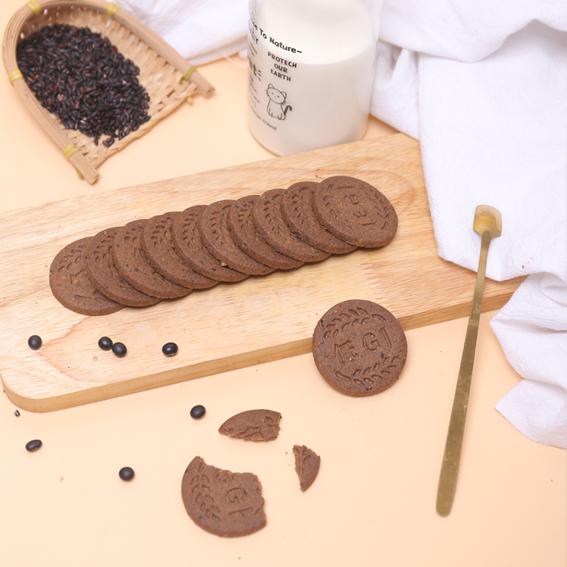 吾糖生活低GI饼干桃酥组合装1.5kg五黑粗粮饼干黑米杂粮桃酥礼盒,淘宝优惠券,粉丝福利购,淘宝优惠卷