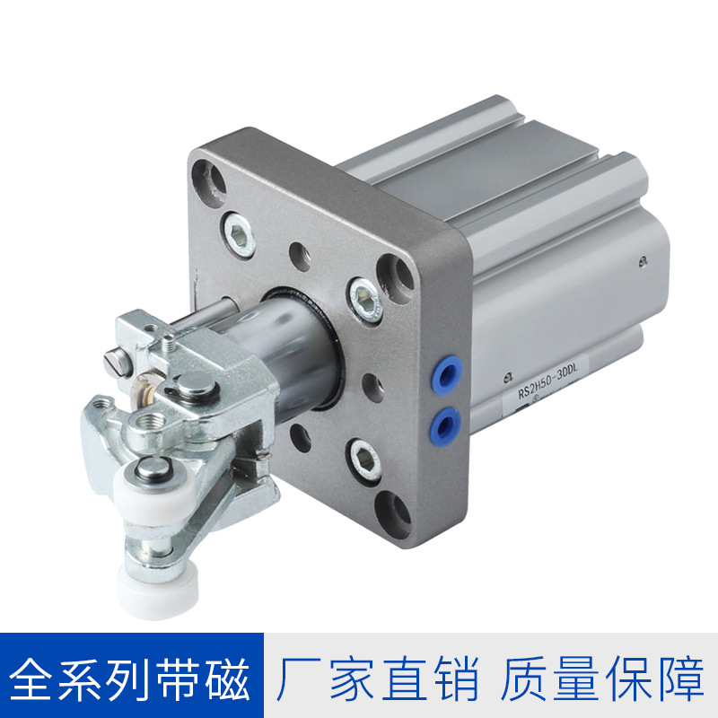阻挡气缸RS2H50-30DL/RS1H/RSH/RSA重载型止动气缸RSQ系列带磁SMC - 图0