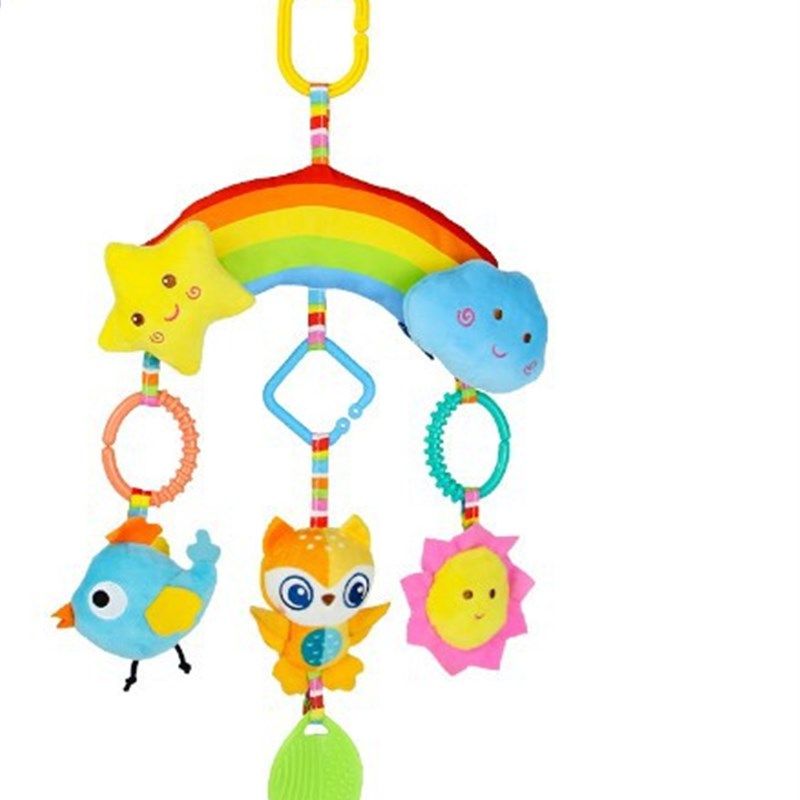 宝宝推车挂件安抚益智风铃0-6-1岁车载安全座椅新生婴儿床铃玩具,淘宝优惠券,粉丝福利购,淘宝优惠卷