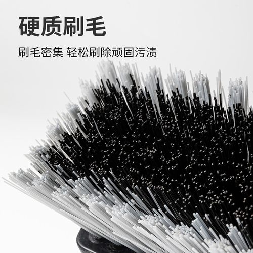 大号地板刷长柄硬毛地刷卫生间刷地刷子瓷砖地缝刷户外庭院清洁刷 - 图2