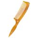 Fanyan Craftsman yak horn hair comb pointed tail comb massage household fine-tooth head comb thick hair seam comb pointed tail split comb