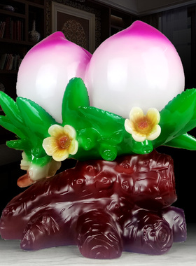 大号寿桃摆件贺寿送爷爷奶奶长辈607080大寿礼品祝寿老人生日礼物