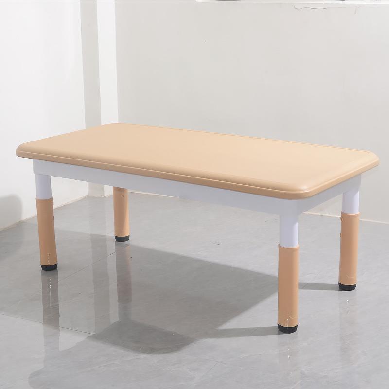 Kindergarten table and chair set plastic desk baby children's small table desks and chairs home liftable study table