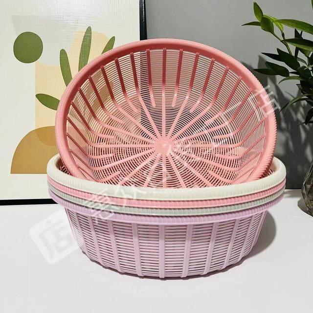 【拍一发五】30cm洗菜篮清洗沥水篮生活耐用多功能筐【颜色随机】,淘宝优惠券,粉丝福利购,淘宝优惠卷