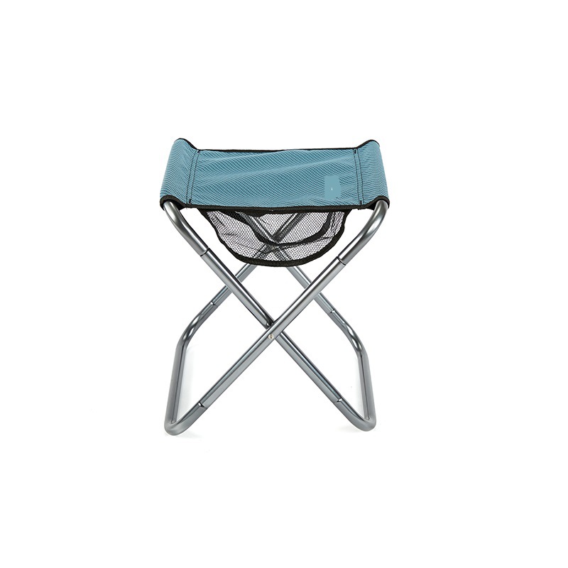 马扎户外大号铝合折叠凳火车画画加粗野餐凳马扎 - 图1