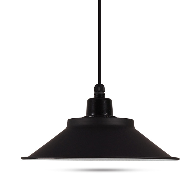 led复古工矿灯罩喇叭口吊灯工业风健身房舞蹈房彩色展厅门市简约,淘宝优惠券,粉丝福利购,淘宝优惠卷