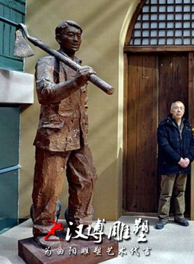 玻璃钢铸铜知青下乡文化人物雕塑劳动主题小品博物馆校园景观定做