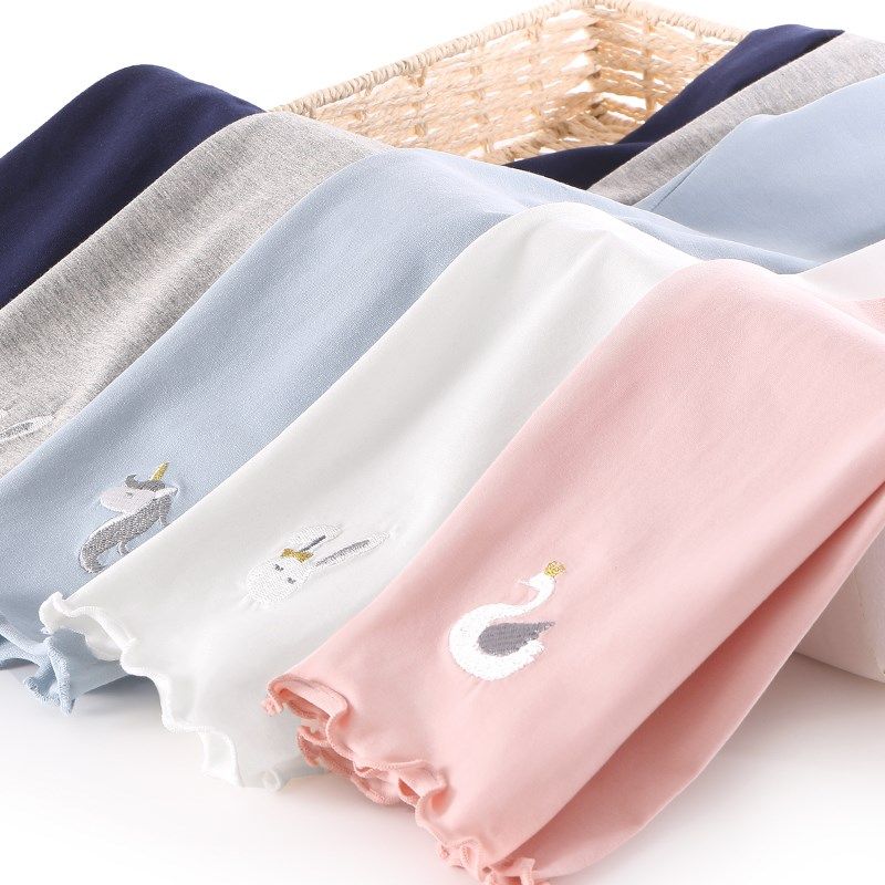 女童打底裤夏季薄款儿童裤子2024新款七分裤中大童白色洋气春秋装,淘宝优惠券,粉丝福利购,淘宝优惠卷