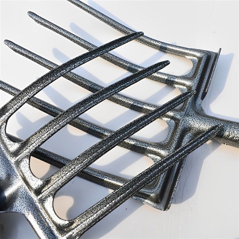 农用锰钢四齿叉子翻地挖土铁锹叉加厚粪叉挖葱姜工具开荒松土农具,淘宝优惠券,粉丝福利购,淘宝优惠卷