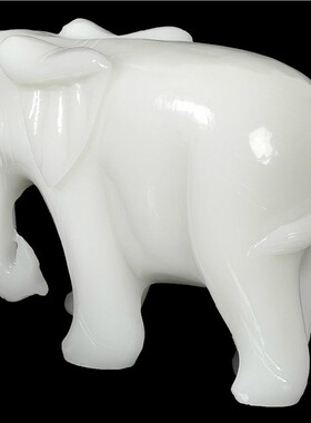包邮天然阿富汗玉大象摆件家居客厅玄关酒柜书桌办公室装饰工艺品