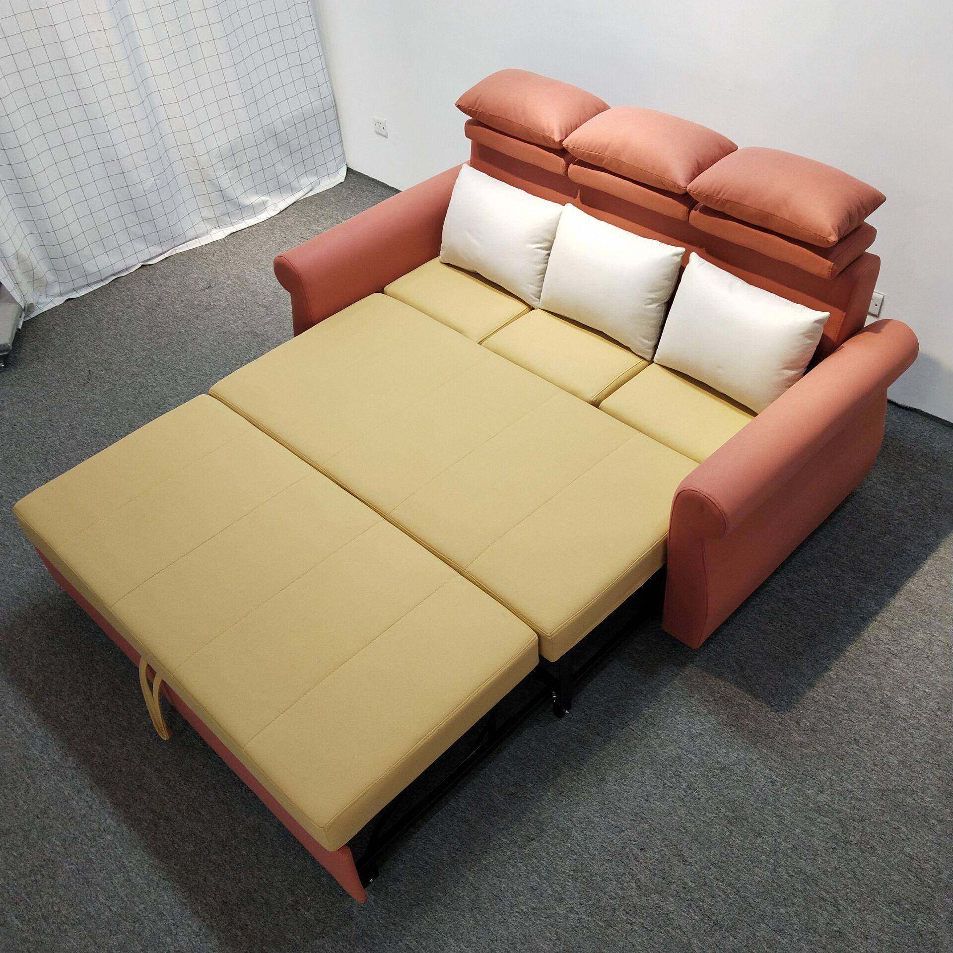 科技布沙发床可折叠客厅小户型沙发双三人多功能坐卧两用沙发床,淘宝优惠券,粉丝福利购,淘宝优惠卷