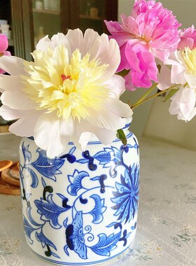 孤品大集合--外贸复古高温青花瓷器家居装饰品陶瓷玄关摆件工艺品