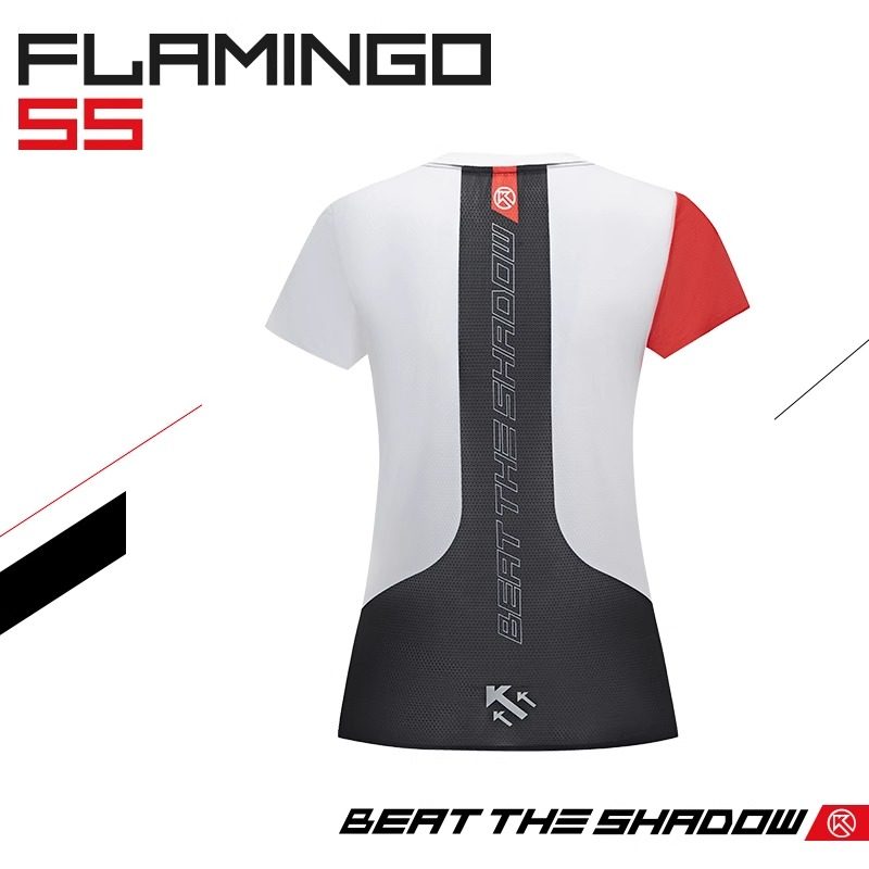 BIGK大K 官方旗舰店flamingo ss女马拉松跑步运动速干透气短袖T恤,淘宝优惠券,粉丝福利购,淘宝优惠卷