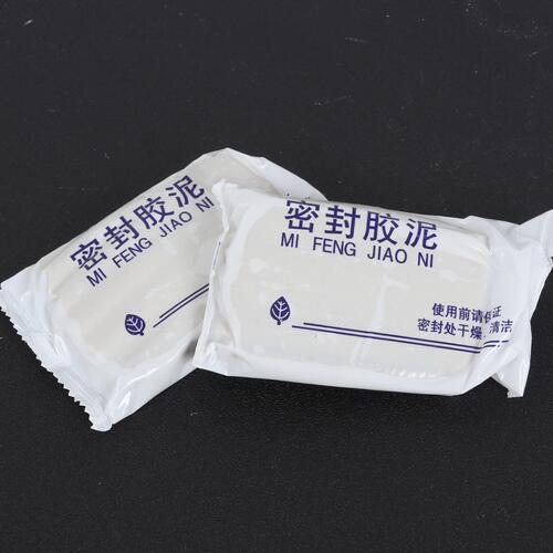 空调洞孔口密封胶泥白色堵塞补墙填充下水管道防水防反臭堵洞神器 - 图3