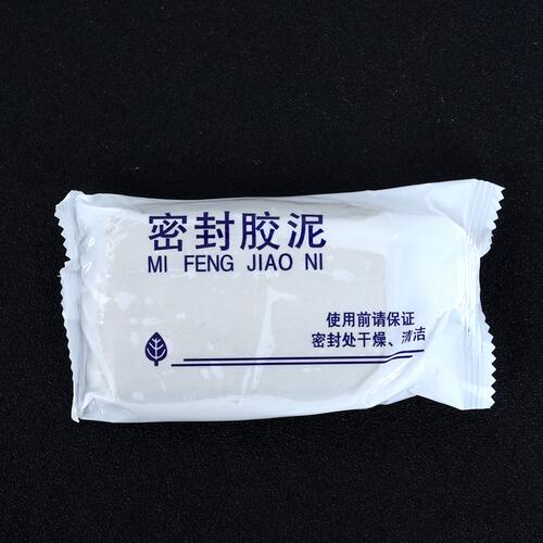 空调洞孔口密封胶泥白色堵塞补墙填充下水管道防水防反臭堵洞神器 - 图2