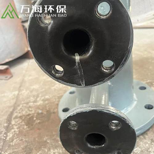 衬四氟管道混合器生产加工污水环保碳钢衬塑管道混合器 - 图1