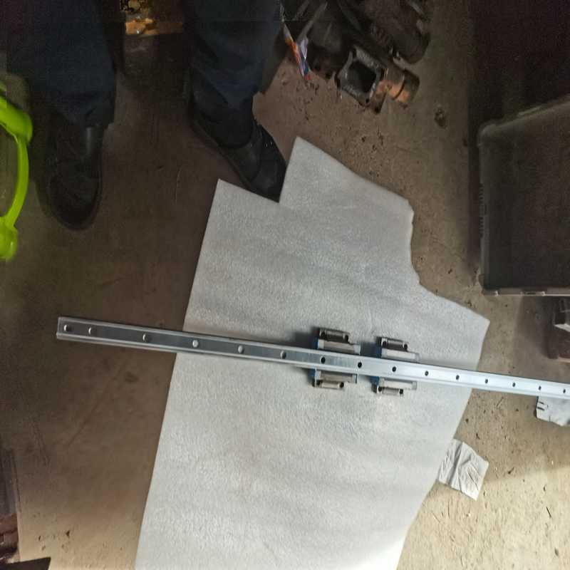 拆机一条两滑块台湾Pat直线导轨轴承型号是H30FN杆长11【鑫鑫商 - 图3