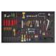 Tool wall hole plate universal hanging plate storage rack wall storage rack punching plate hardware stainless steel finishing rack