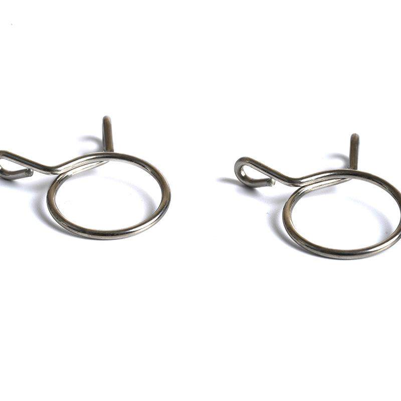 伊兰304不锈钢弹簧单钢丝卡箍手捏快装式卡扣水管管夹直销,淘宝优惠券,粉丝福利购,淘宝优惠卷