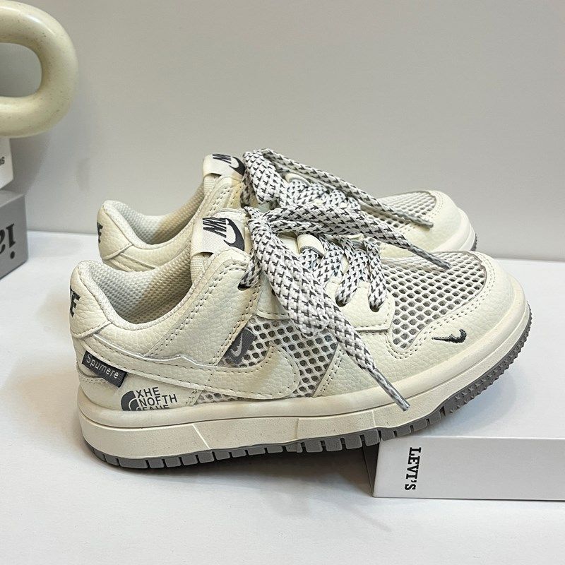 2025新款男童鞋子夏季单网面运动鞋白色透气女童板鞋软底休闲网鞋,淘宝优惠券,粉丝福利购,淘宝优惠卷