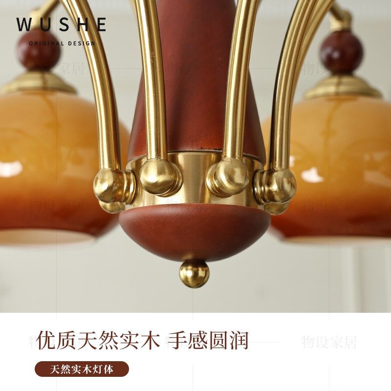 亦橙客厅吊灯中古风法式复古卧室主灯美式餐厅灯大厅高级感吸顶灯,淘宝优惠券,粉丝福利购,淘宝优惠卷