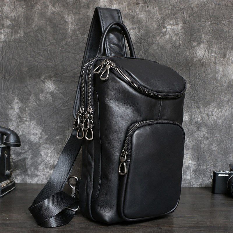 大容量胸包男真皮头层牛皮单肩斜挎包大号斜跨男包斜肩包宽肩带皮,淘宝优惠券,粉丝福利购,淘宝优惠卷