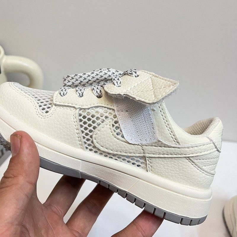 2025新款男童鞋子夏季单网面运动鞋白色透气女童板鞋软底休闲网鞋,淘宝优惠券,粉丝福利购,淘宝优惠卷